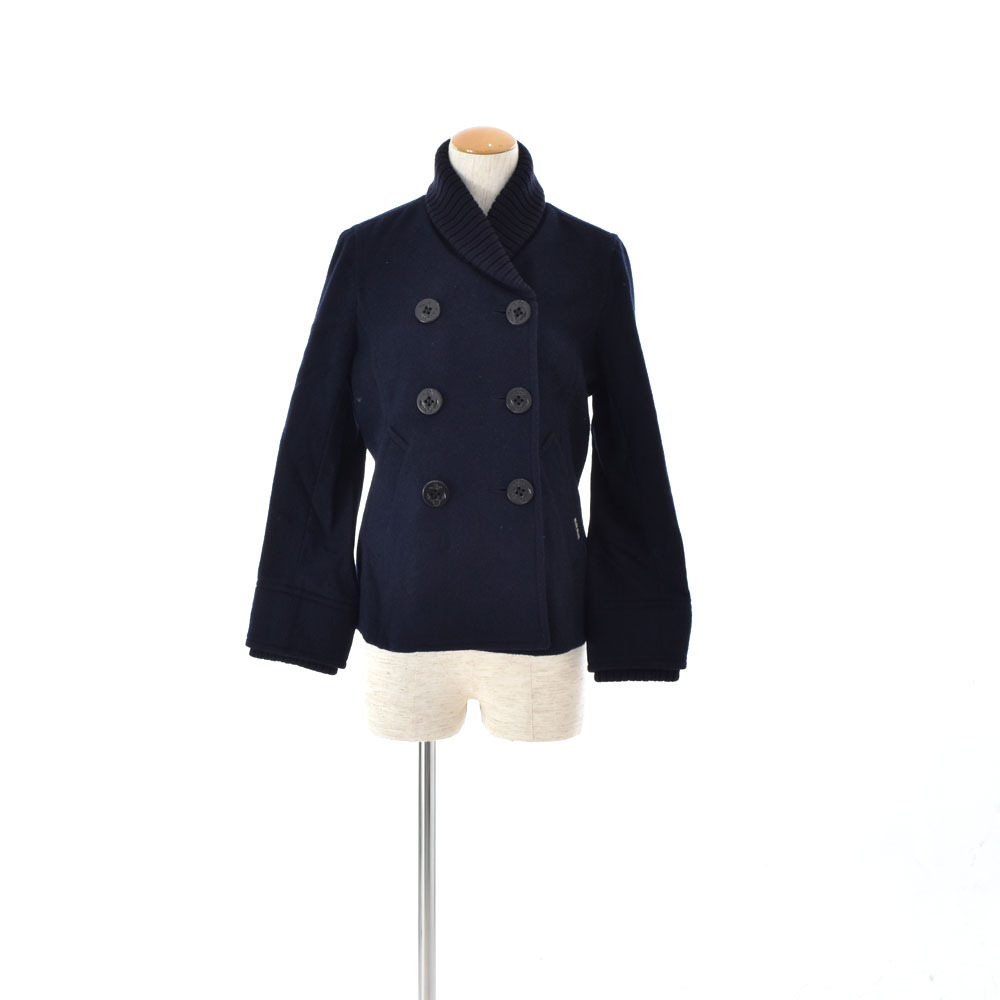ブルーブルー BLUE BLUE BLUEBLUE リブショール ピーコートWOMEN'S レディース S Pコート アウター 聖林公司 ハリウッドラントマーケット【拍卖