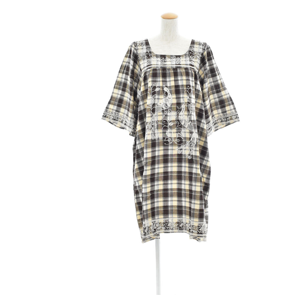 ハリウッドランチマーケット HOLLYWOOD RANCH MARKET ハリラン HRM 聖林公司 レディース バードエンブロイダリー ワンピース ワンピ ONE【拍卖