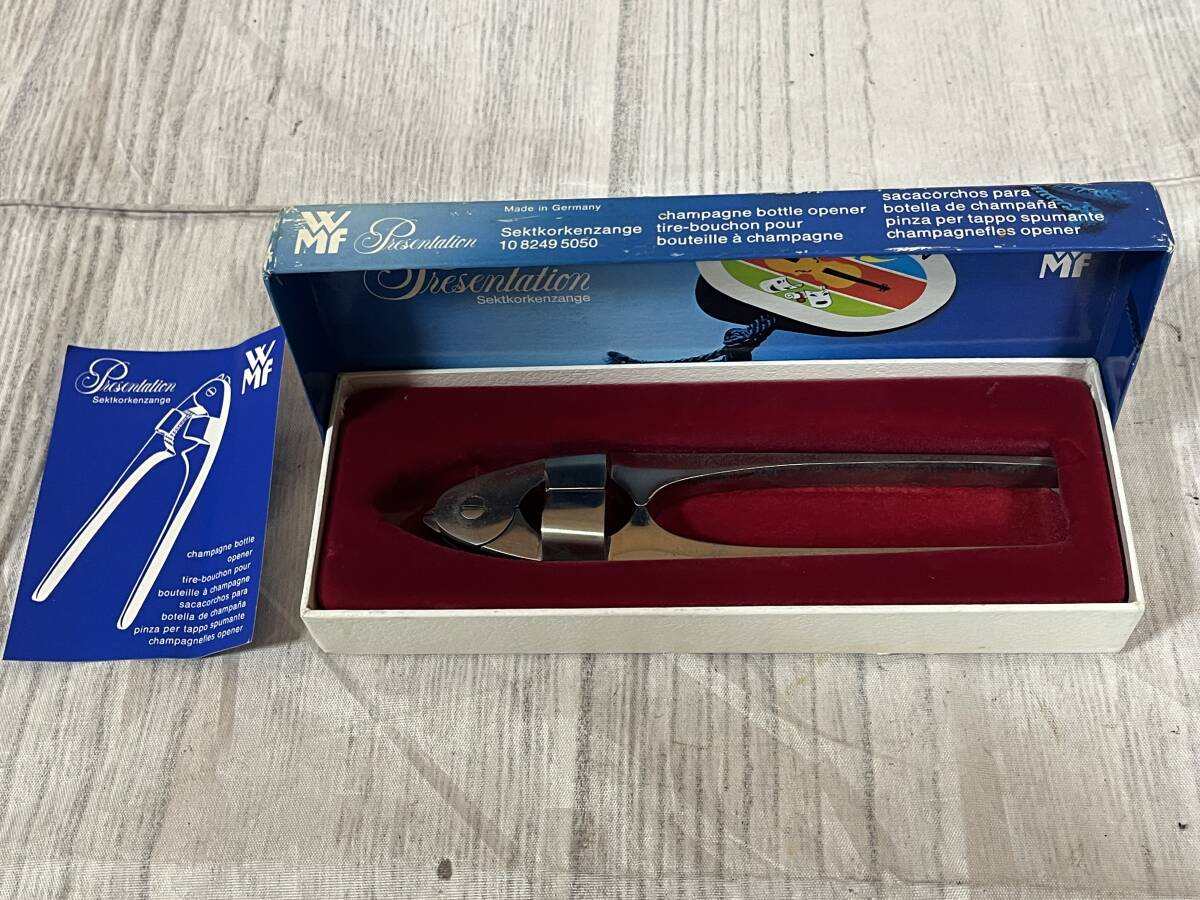 Presentation Sektkorkenzange プレゼンテーション コルク用 トング シャンパン ボトル オープナー ワイン 5402拍卖