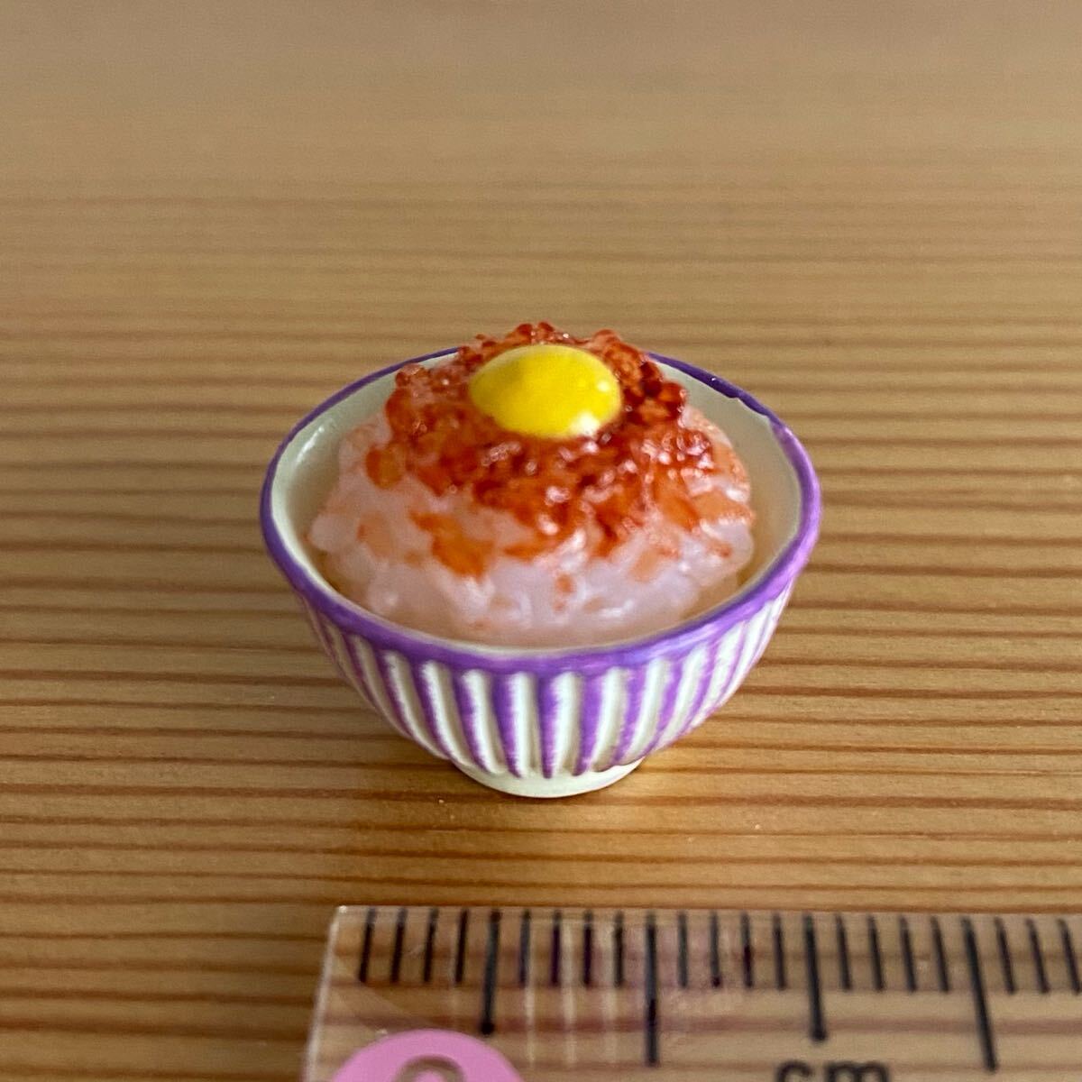 リーメント(単品)*ラー油卵かけご飯*ぷちサンプル バラ売り ミニチュア ドールハウス 桃屋 和食拍卖