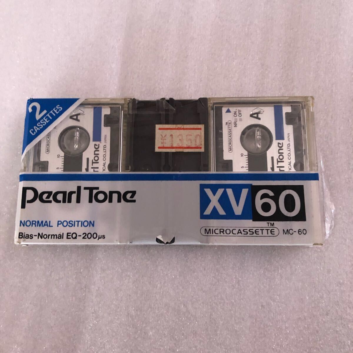 未開封 Pearl tone マイクロカセットテープ 2個 日本製拍卖