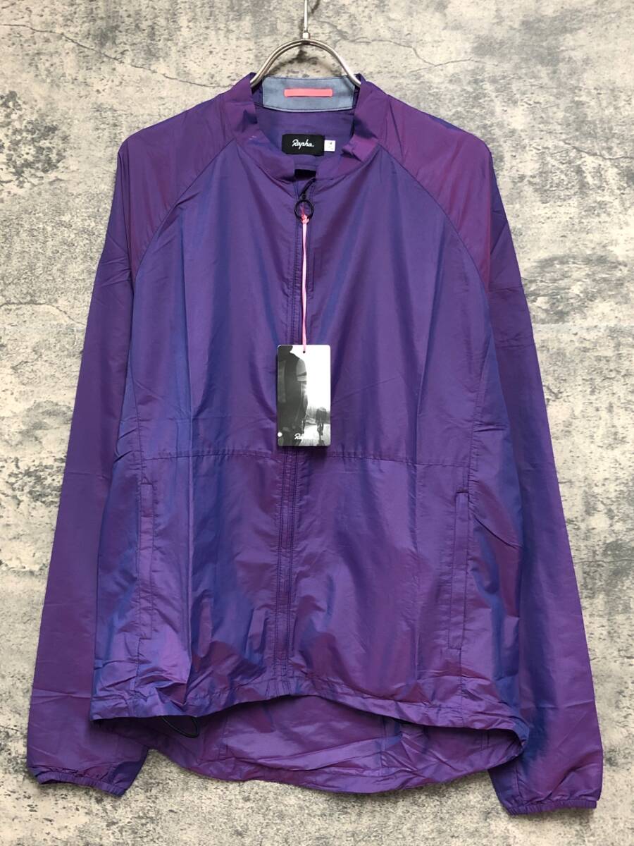 IX929 ラファ Rapha PACK JACKET 長袖 ウィンドブレーカー M 紫拍卖