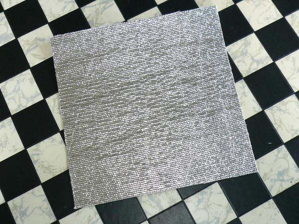 耐熱布 粘着シートタイプ 300mm×300mm 新品♪ 遮熱処理に拍卖