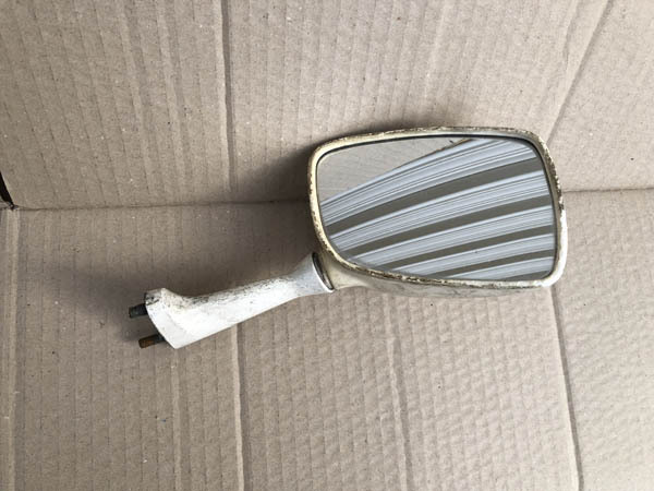 ヤマハ 純正 TZR250 ミラー カウルミラー 白 ボルト折れ拍卖