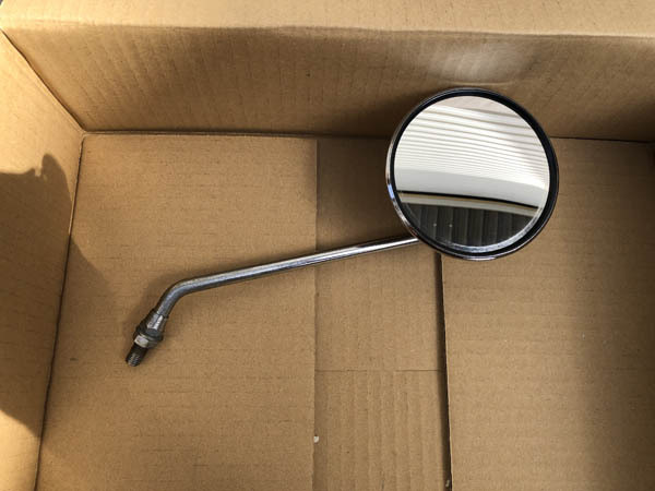 TAKATU HANKS ミラー 10mm 正ネジ 右 当時物 タカツホークス拍卖