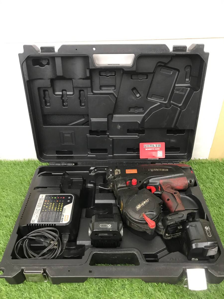 【中古品】★マックス(MAX) MAX 鉄筋結束機TWINTIER (RB90673) RB-440T-B2C/1440A ITM87SU5MLES拍卖