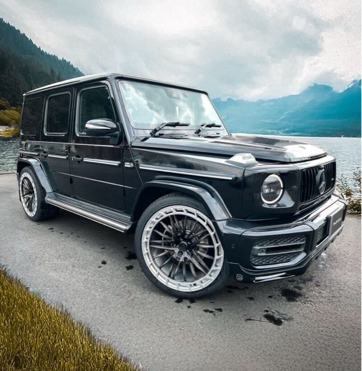 24インチ 4本セット T&T forged 鍛造 ホイール ベンツ 全車種に対応 Gクラス G63 W461 W462 W463A W465 W464 ゲレンデ 等にオーダーで作製拍卖