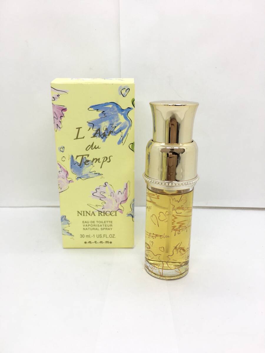 NINA RICCI ニナリッチ L'Air du Temps レールデュタン オードトワレ 30ml 残量:約9割 N-1拍卖