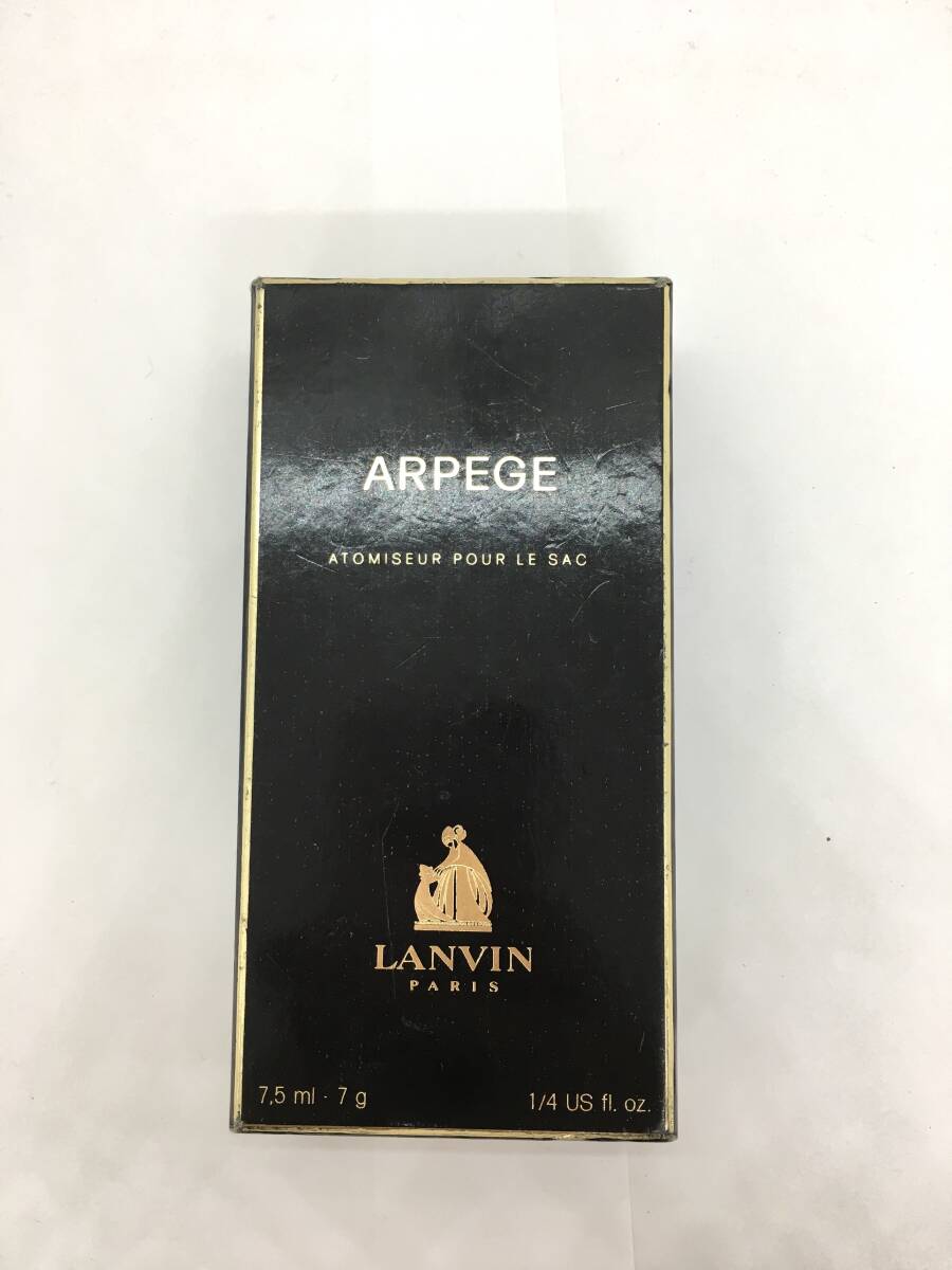 LANVIN ランバン ARPEGE アルページュ EXTRAIT ATOMISEUR 7.5ml 残量:約3割拍卖