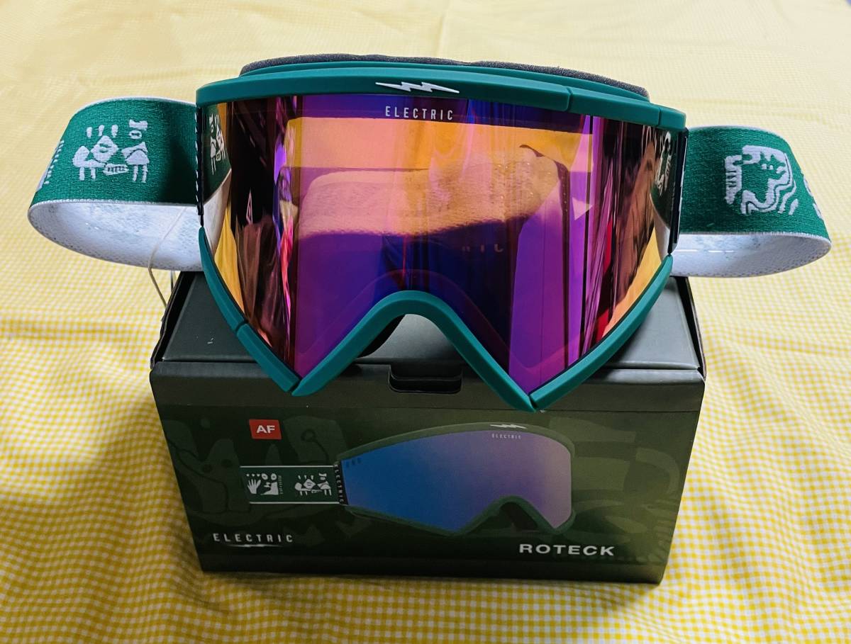 【送料込・即決】新品・未使用ELECTRIC ROTECK ARTHUR LONGO SIGNATUREパープルレンズ アーサーロンゴ CAPITA VOLCOM57%OFF拍卖