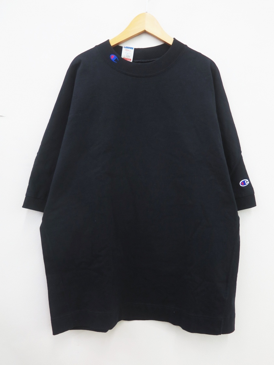 Champion×N.HOOLYWOOD チャンピオン/エヌハリウッド C8-Z345 24SS NEW WEAVE CREWNECK T-SHIRT Tシャツ S拍卖