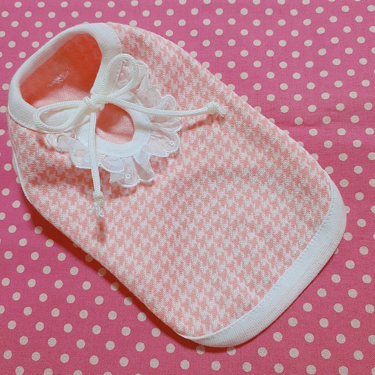 ピンク千鳥格子タンク♪5S~4S中間サイズ/胴25丈16拍卖