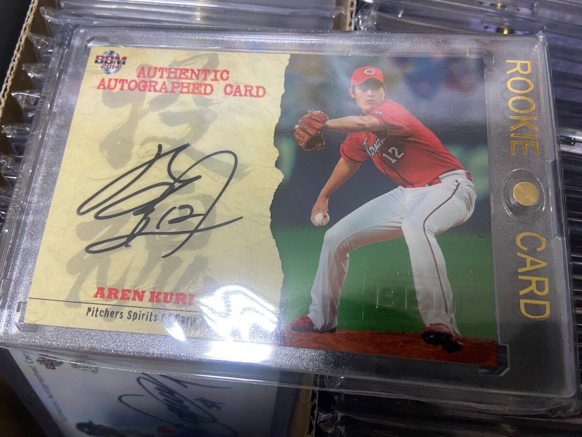 BBM 九里亜蓮 RC 投魂 /60 広島カープ 直筆 サインカード ルーキーイヤー オリックス 貴重 良番拍卖