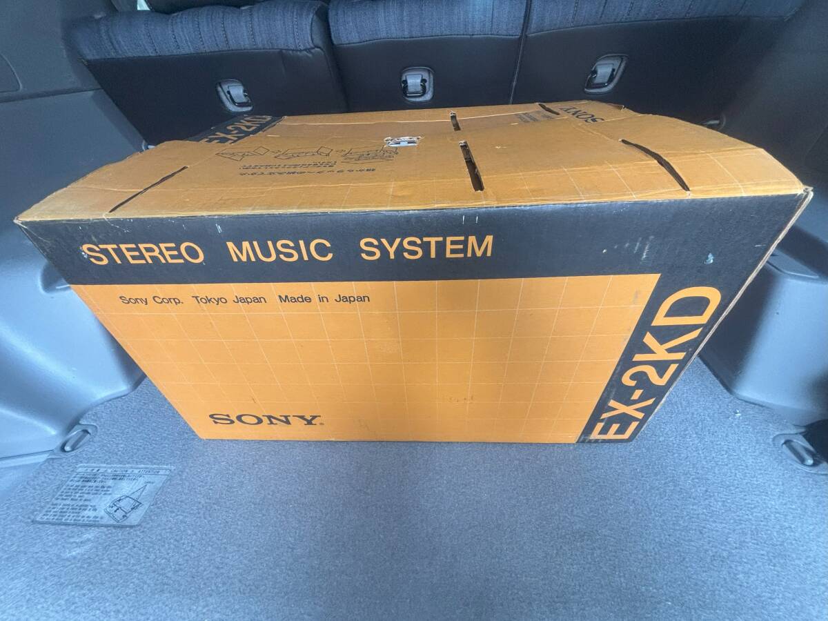 デッドストック品 SONY/ソニー STEREO MUSIC SYSTEM EX-2KD拍卖
