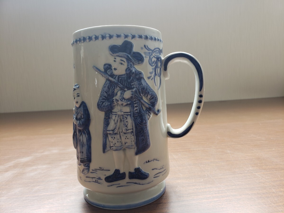 加藤工芸(Kato Kogei)製の陶器のビアジョッキ#希少#レトロ拍卖