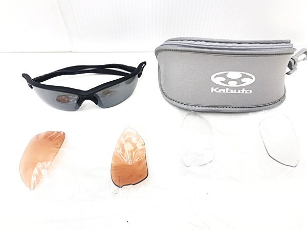 ★★オージーケーカブト OGK KABUTO ビナートX BINATO-X アイウェア サングラス レンズ3種付き拍卖