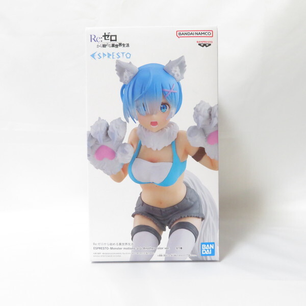 中古 未開封品 ESPRESTO Re:ゼロから始める異世界生活 レム Monster motions BANDAI NAMCO/バンダイナムコ拍卖