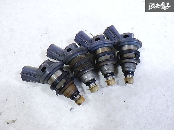 日産 純正 S14 シルビア SR20DET ノーマル フューエル 燃料 インジェクター 4本セット サイドフィード 即納 棚I-1拍卖