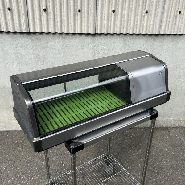 直接引取限定 動作品 HOSHIZAKI 恒温高湿ネタケース FNC-90BS-R(?) LED照明 W90×D35×H28cm ホシザキ 冷蔵ショーケース 寿司 鮮魚 精肉拍卖