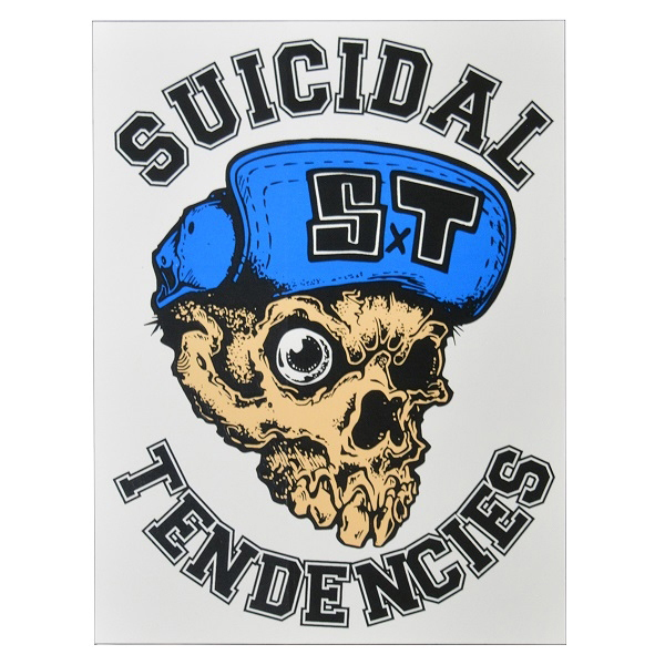 SUICIDAL TENDENCIES スイサイダルテンデンシーズ One Eyed Skull ステッカー オフィシャル拍卖