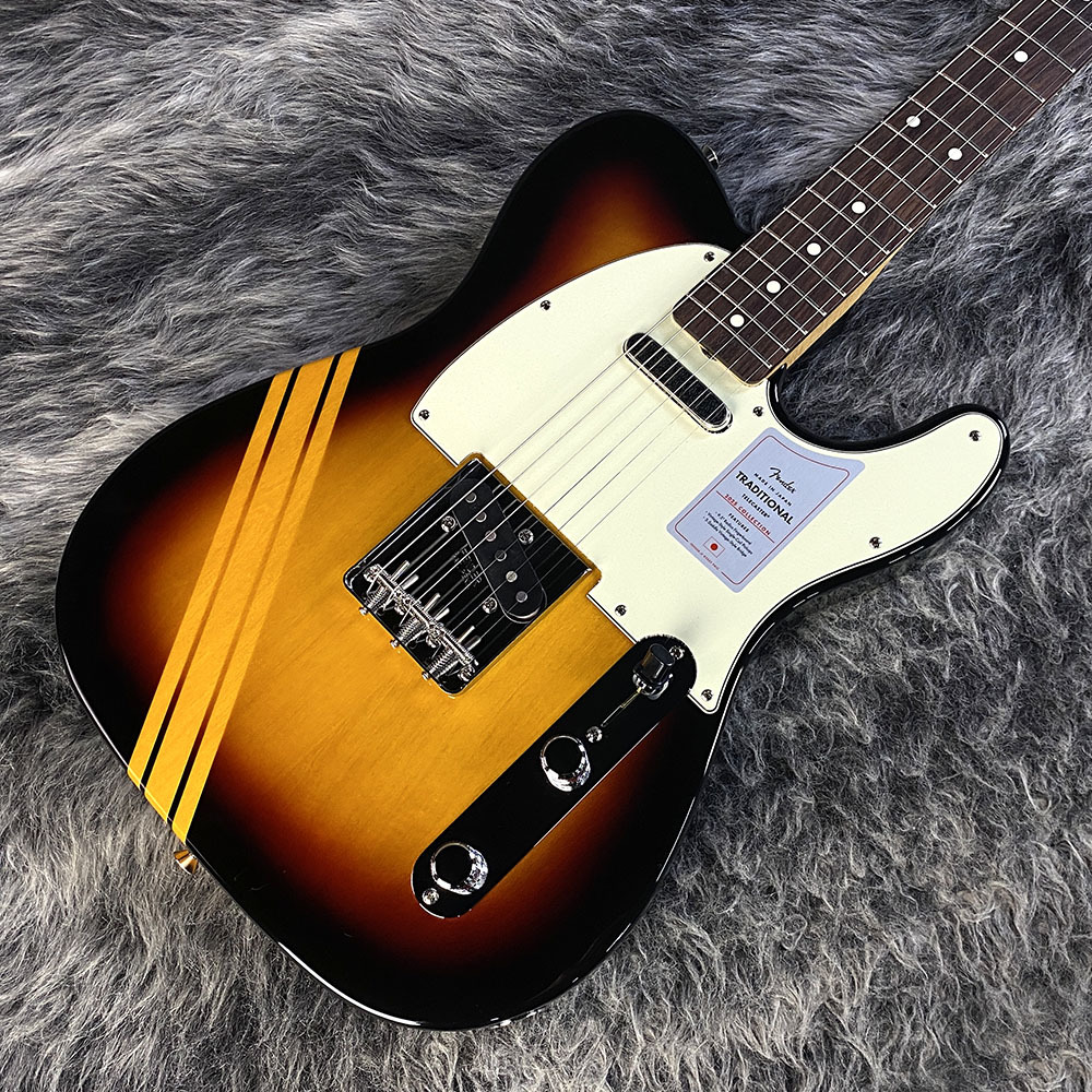 Fender Made in Japan Traditional 2025 Collection 60s Telecaster Competition 3-Color Sunburst / Aged Natural拍卖