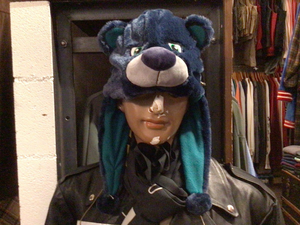SEATTLE MARINERS STUFFED TOY HEAD GEAR SIZE ADULT シアトル マリナーズ スタッフ トイ ヘッド ギア ぬいぐるみ 岩隈 野球 帽子 仮装拍卖