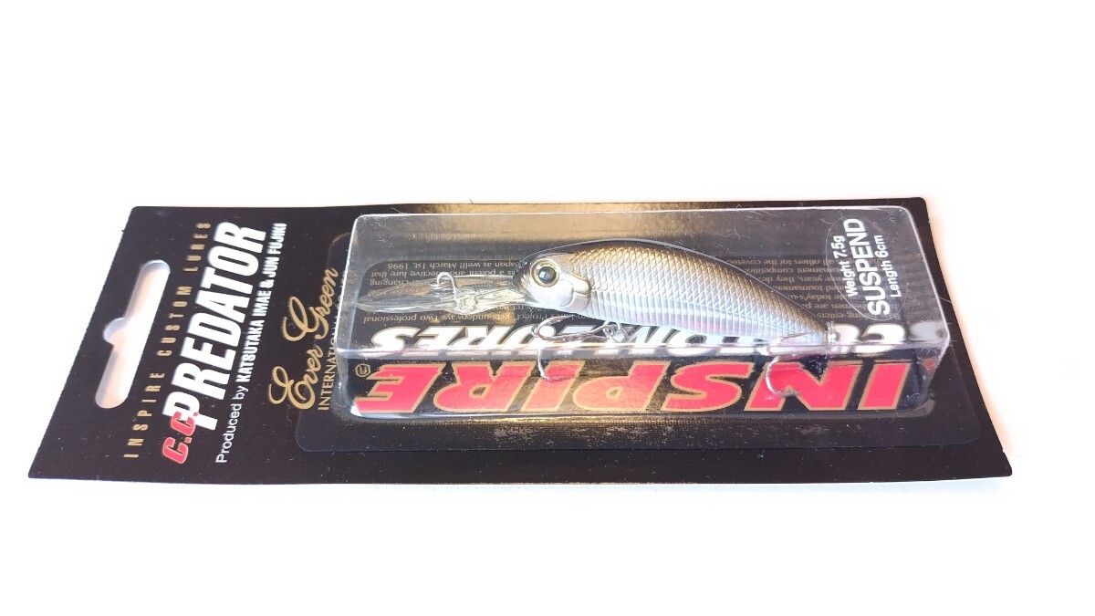C.C.プレデター① #102ショーギン インスパイアカスタムルアーズ エバーグリーン【未開封】C.C.PREDATOR INSPIRE CUSTOM LURES拍卖