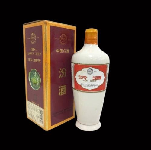 現状品 未開栓 スピリッツ 中国銘酒 汾酒 500ml 約950g 53% 検索:茅台酒 白酒 焼酎拍卖