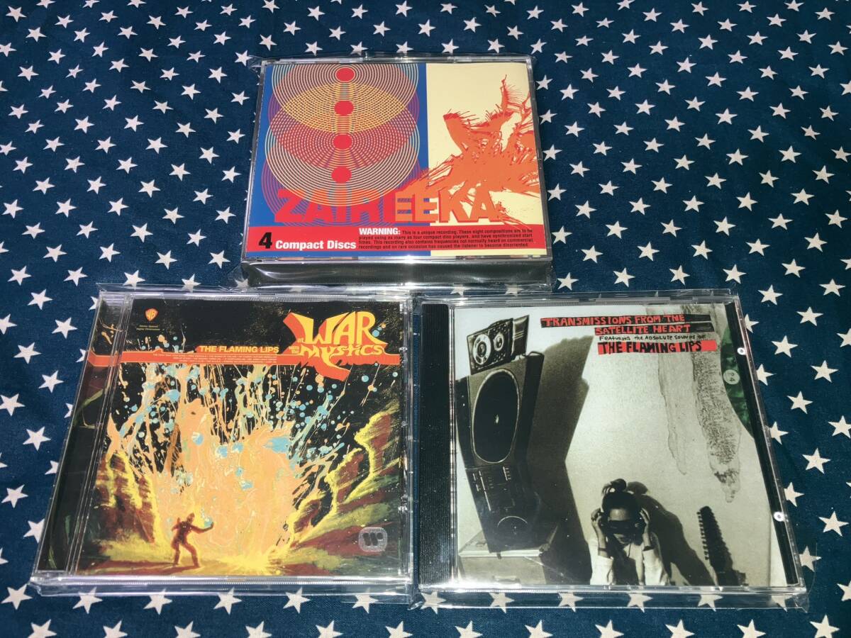 THE FLAMING LIPS『TRANSMISSIONS~』+『ZAIREEKA』4CD+『AT WAR~』3枚セット拍卖