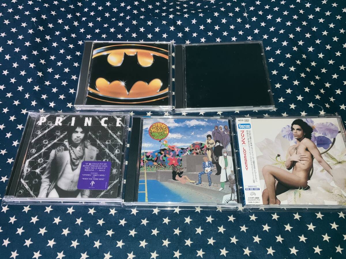PRINCE『LOVESEXY』『BATMAN』など80年代アルバム5枚セット (プリンス)拍卖