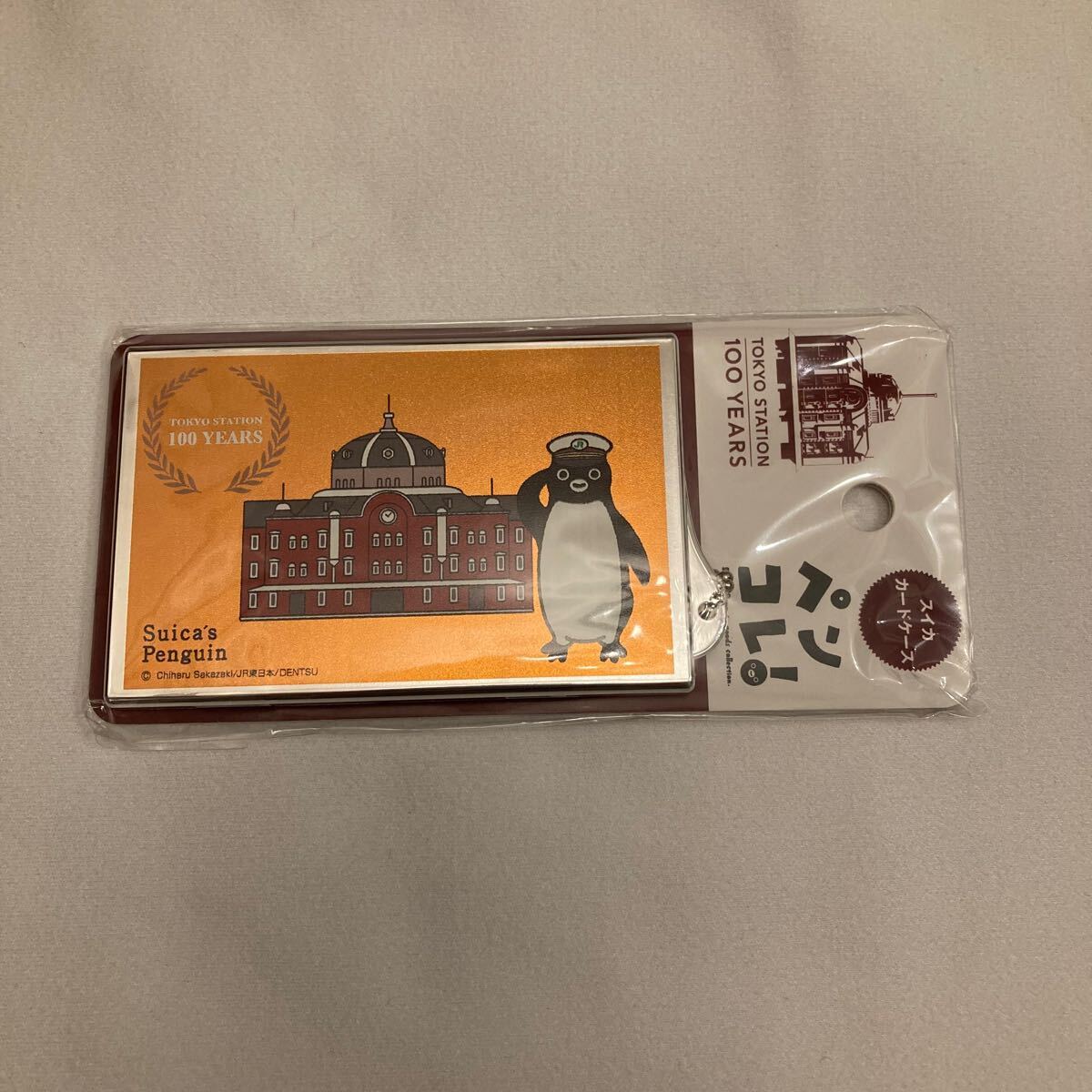 即決!新品!Suica ペンギン カードケース 東京駅 100周年 ゴールド スイカ拍卖