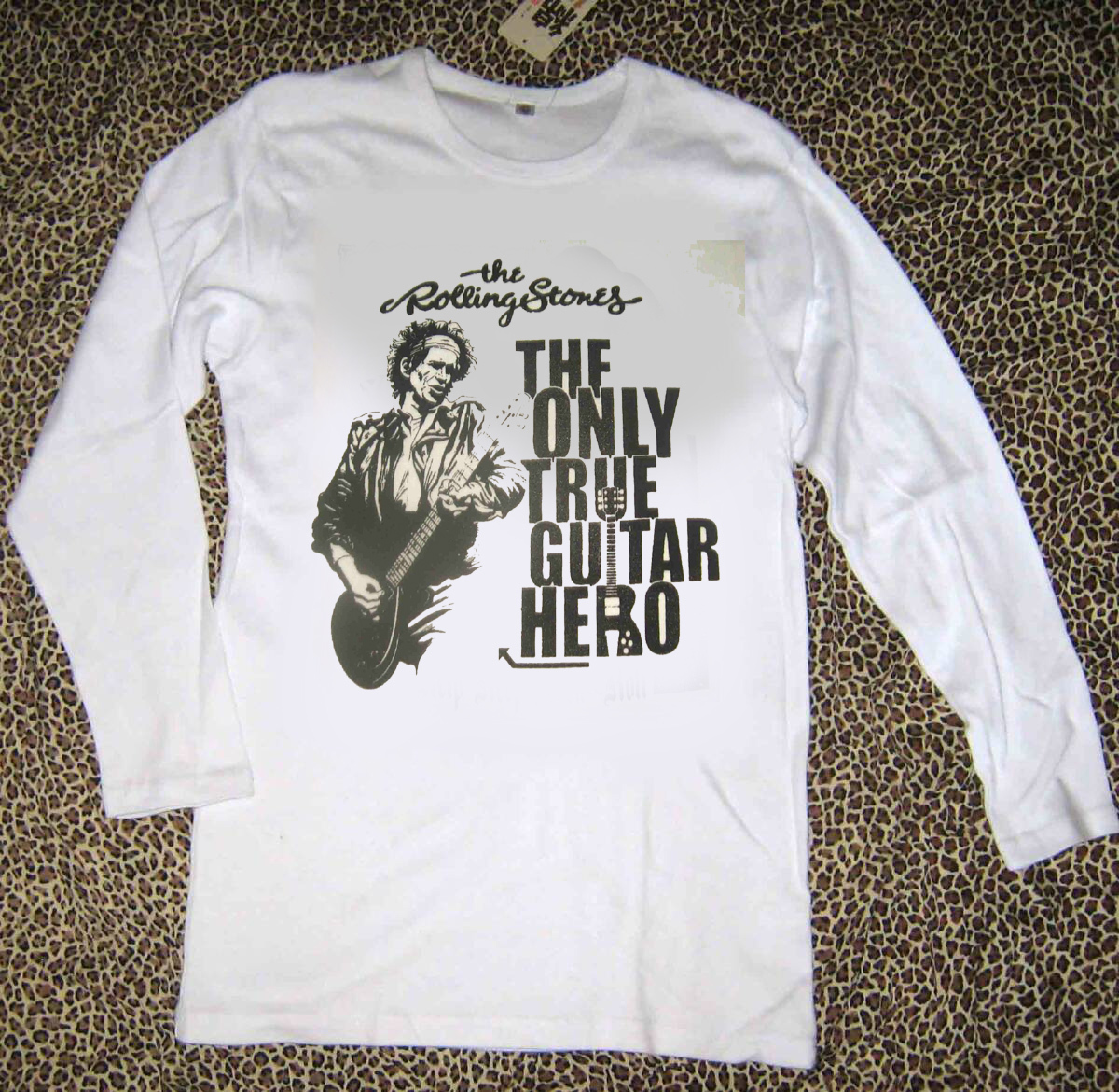 ローリング・ストーンズ The Rolling Stones キース・リチャーズ Keith Richards ロンT ◆ M・L・2L 3サイズあり拍卖