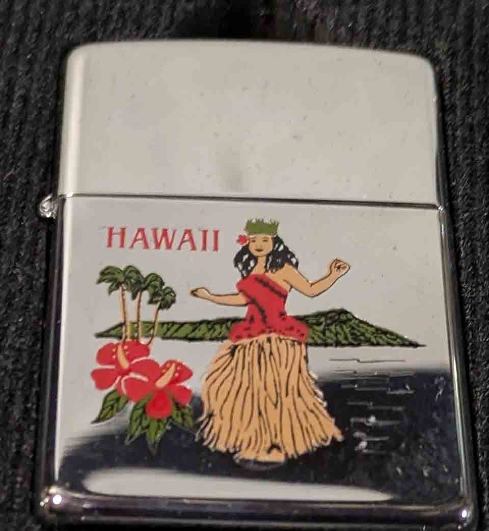 Sexy Pin-Up Girl Zippo 【新品未使用】セクシー・ピンナップ・ガール ハワイアン・ガール ジッポ・ライター拍卖