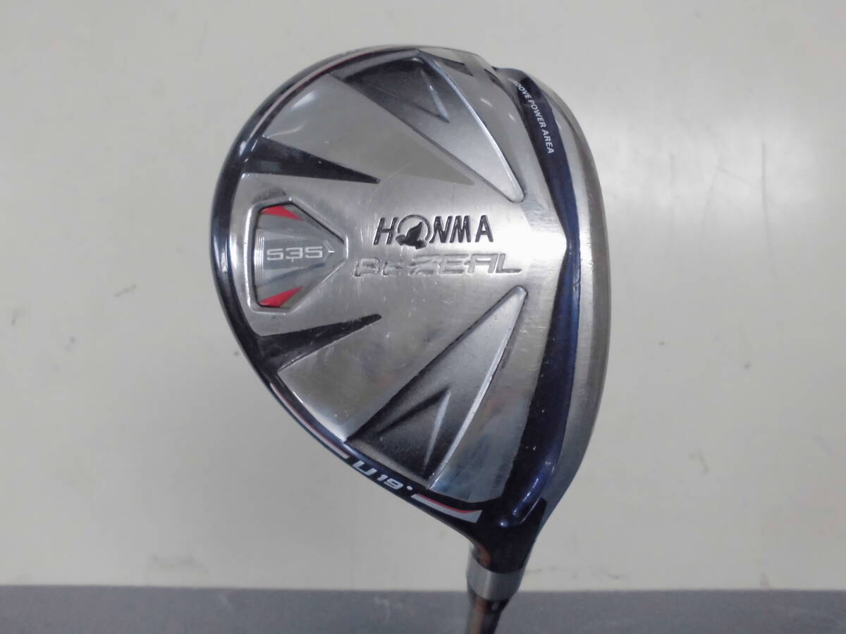 ホンマ(HONMA)・BeZEAL535・U19・S(VIZARD)中古ち拍卖