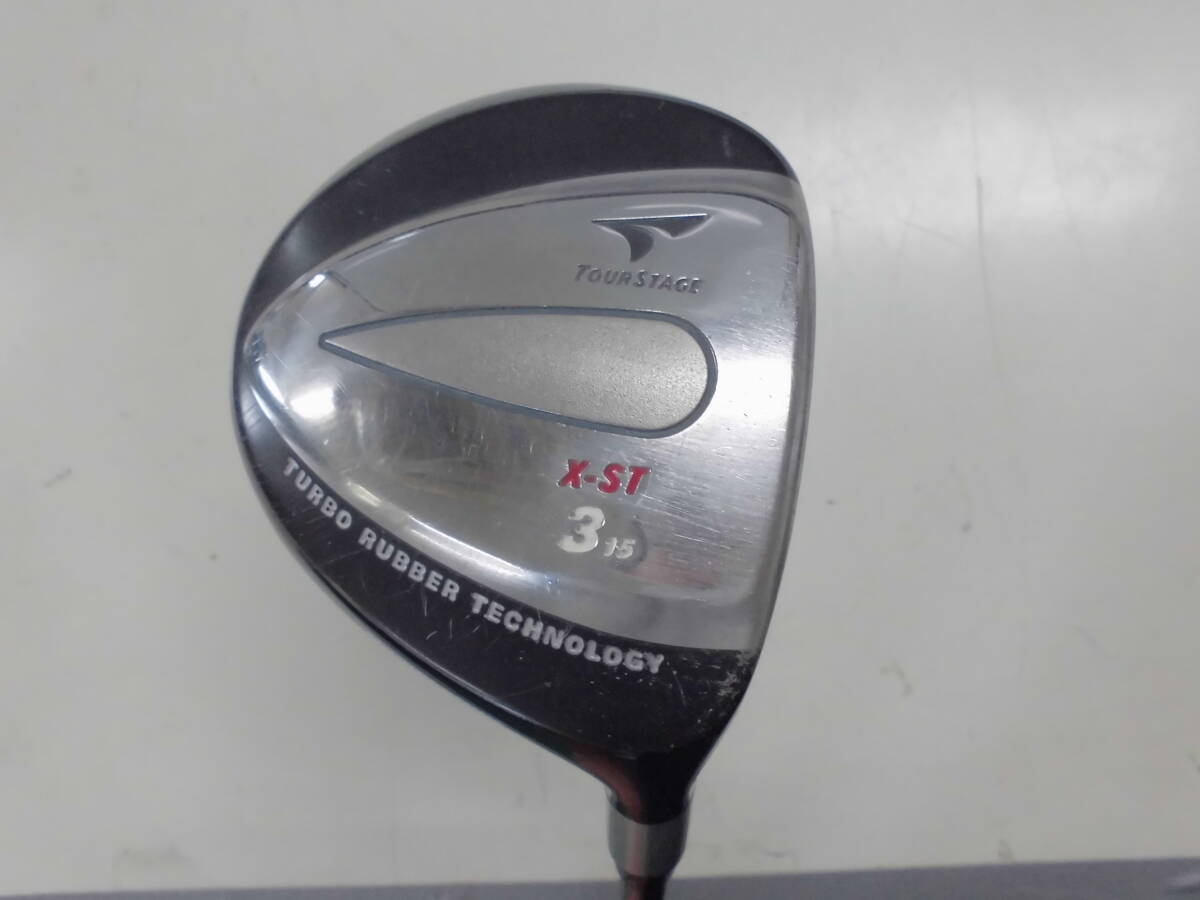 BS・TOUR STAGE X-ST’05・W3(15度)・S(Diamana)中古と拍卖
