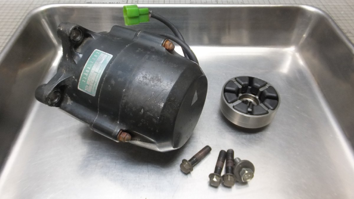 AN エリミネーター900 ZL2A ジェネレーター ダイナモ オルタネーター ブッシュ 21001-1067 100211-1810 ND JUNK 検 750 ZL1000 ELIMINATOR拍卖