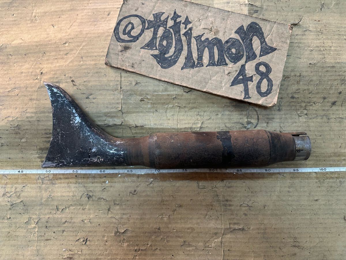 ハーレー チョッパー 当時物 フィッシュテール サイレンサー パン ショベル ナックル 雰囲気抜群拍卖