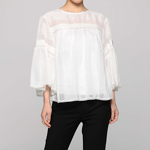 新品同様・タグ付き★MIHOKO SAITO 1/2 Un-Demi チュニックブラウス プルオーバー 25300円★拍卖