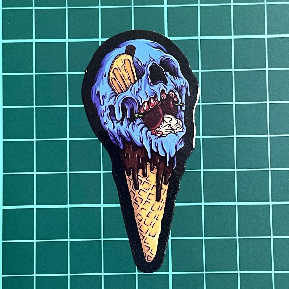 ST259 ステッカー シール スカル ハロウィン ホラー ロック スマホケース拍卖