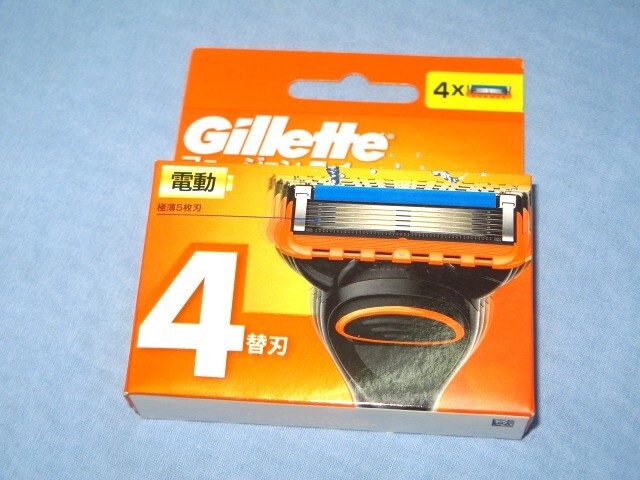 【純正品/正規品】◆ジレット フュージョン/FUSION 5+1 (電動タイプ/パワー) ※替刃4個 K774拍卖