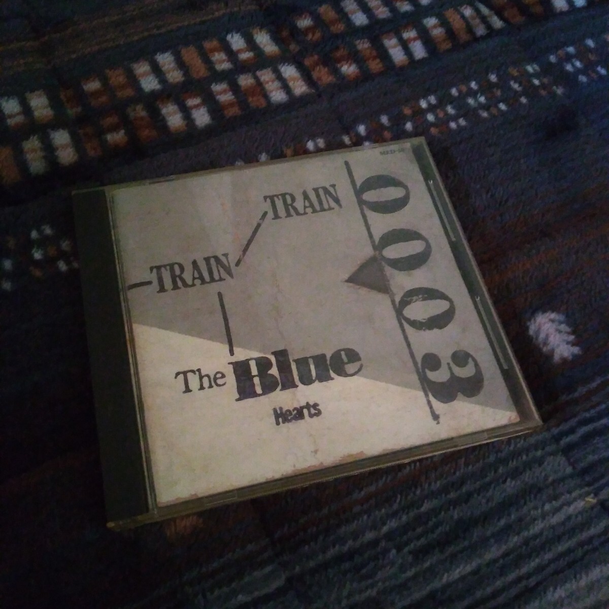「TRAIN-TRAIN」THE BLUE HEARTS ザ・ブルーハーツ 旧規格 MED-50 CD アルバム 拍卖