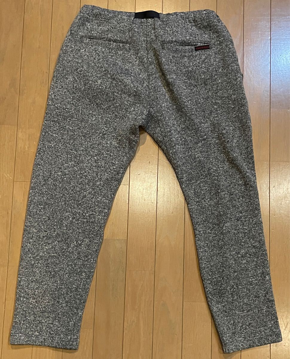 GRAMICCI グラミチ ストレッチ スウェット テーパード パイル パンツ 杢 ゴマ塩 グレー スポーツ キャンプ クライミング拍卖
