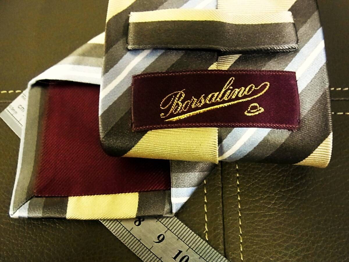 ●5-3324●在庫処分SALE●ボルサリーノ【Borsalino】ネクタイ拍卖