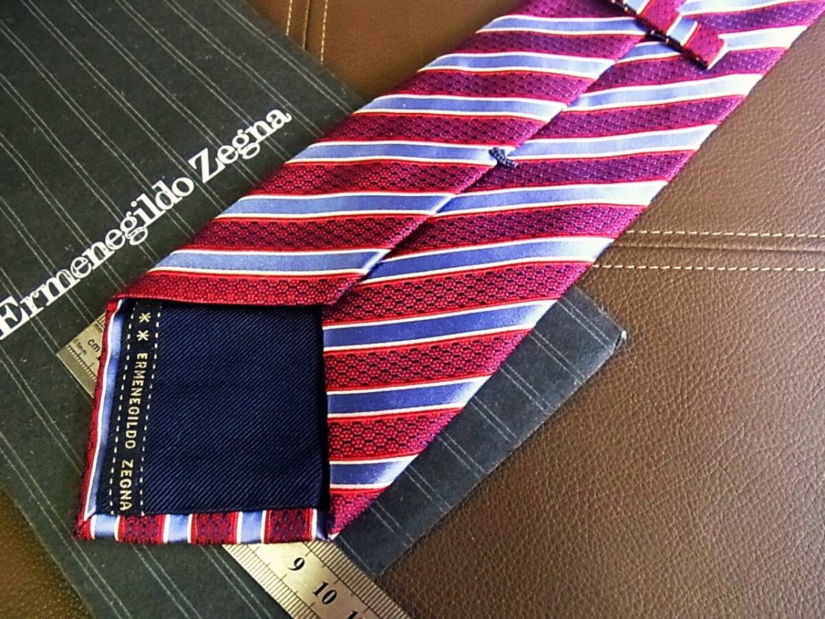 ●5-3336●在庫処分SALE●【Zegna】ゼニア【ストライプ 柄】ネクタイ拍卖