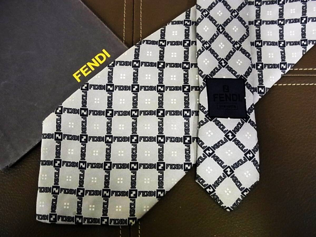 ●5-3352●在庫処分SALE●フェンディ【総FFロゴ】【FENDI】ネクタイ★拍卖