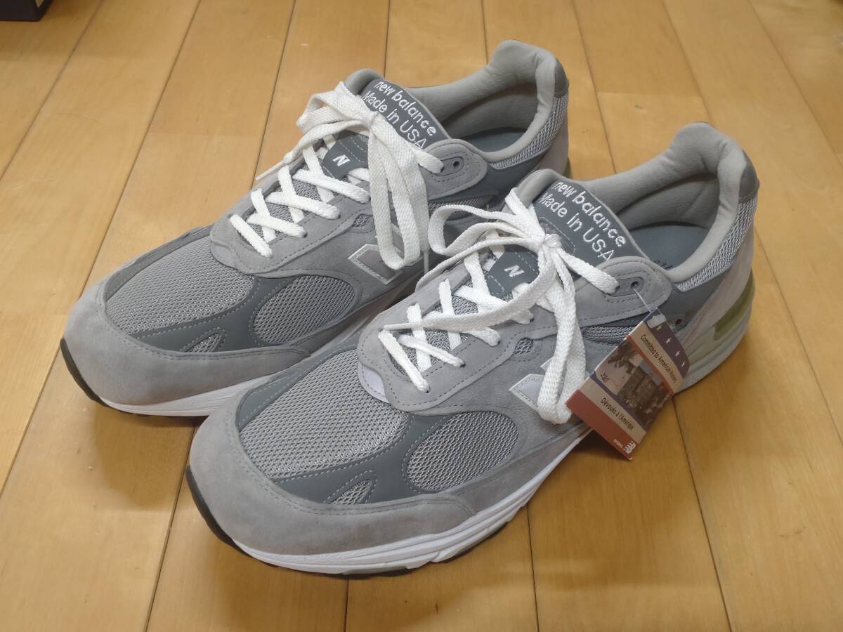 ニューバランス new balance M993GL サイズUS15 2A USA製拍卖