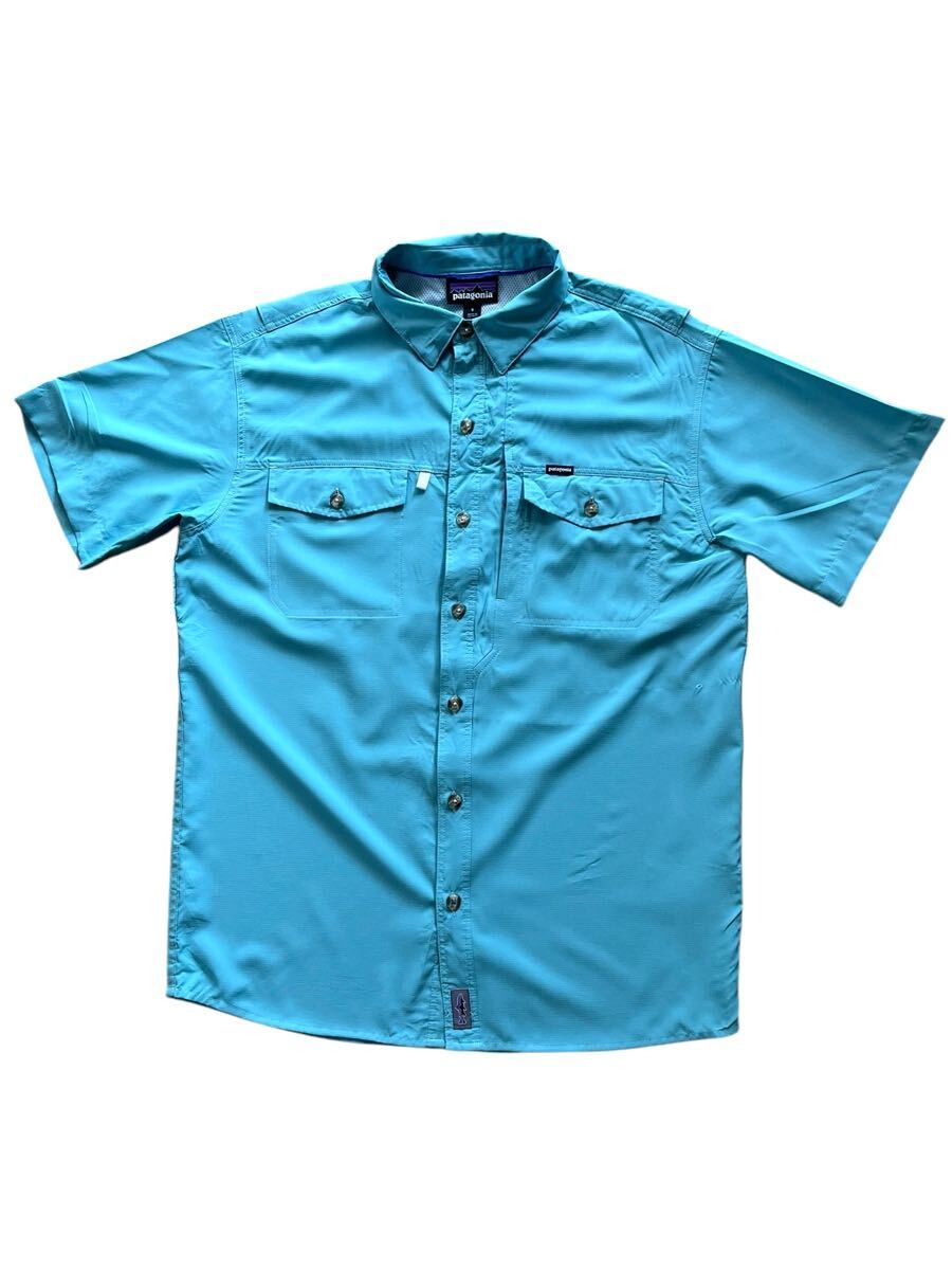 ★★★2019年製 patagonia パタゴニア 半袖 ソルパトロールシャツ 54235 SP19 サイズS DABL ★★★拍卖