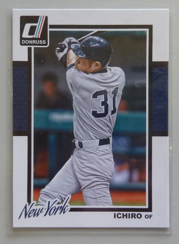 【イチロー】Ichiro Suzuki 2014 Donruss Panini New York Yankees Card #59 カード検/Topps Auto SP サイン 大谷翔平 RC拍卖