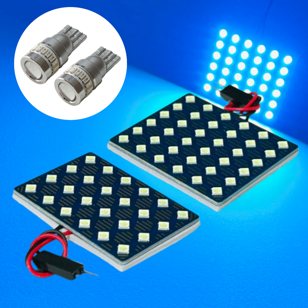 【アイスブルー】ハスラー MR31S 鬼爆基板 3030SMD LED ルームランプ スモールランプ セット 車内灯 室内灯 パーツ アクセサリ拍卖