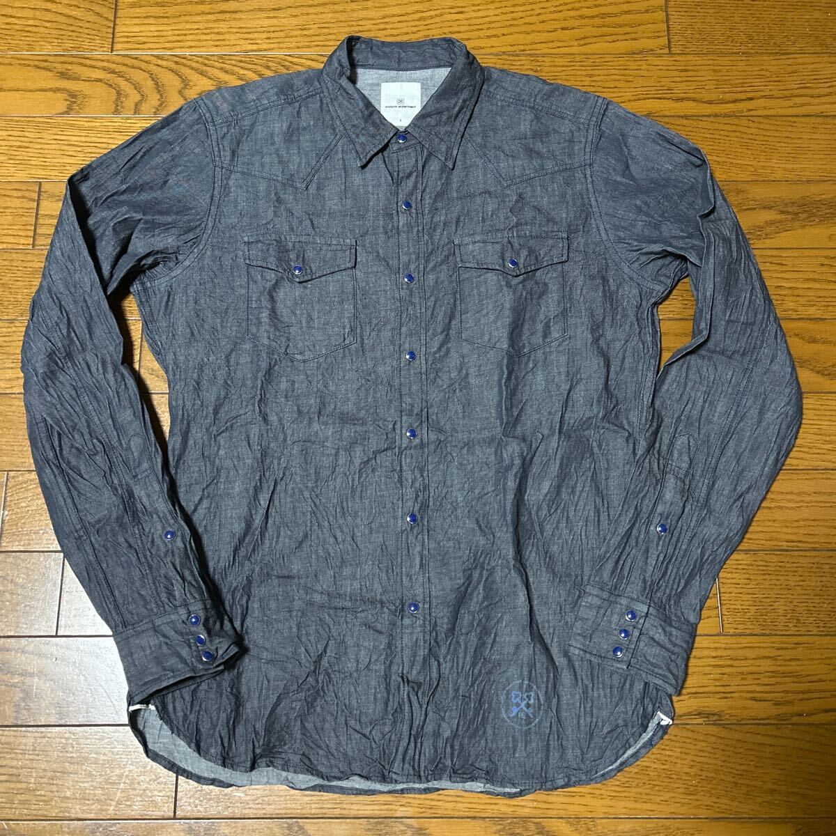 未使用品uniform experiment③定番デニムウエスタンシャツUESOPHFCRBsophnetソフソフネットジャケット拍卖